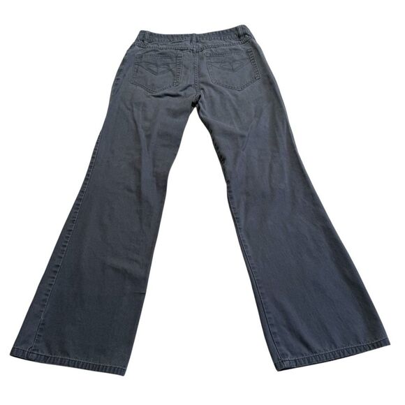 Vintage Roxy Quicksilver Gray Jeans Sz 7 - Picture 12 of 13